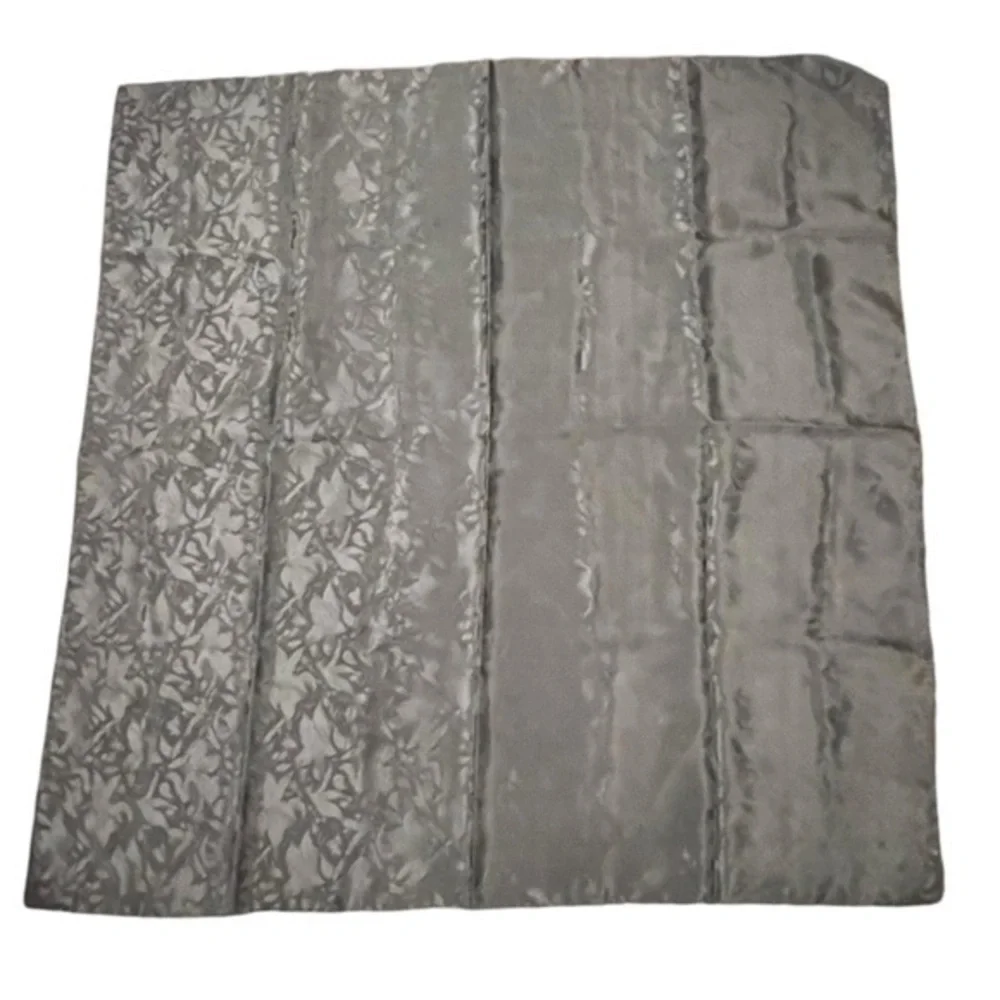 VINTAGE 60S/70S MORSLY POLYESTER SCARF HANDKERCHIEF 29x29 Designer Floral Glam‎